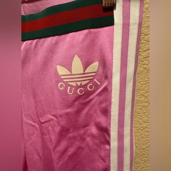 New Gucci x Adidas GG Logo Leggings Size S Waist 28” - 30”